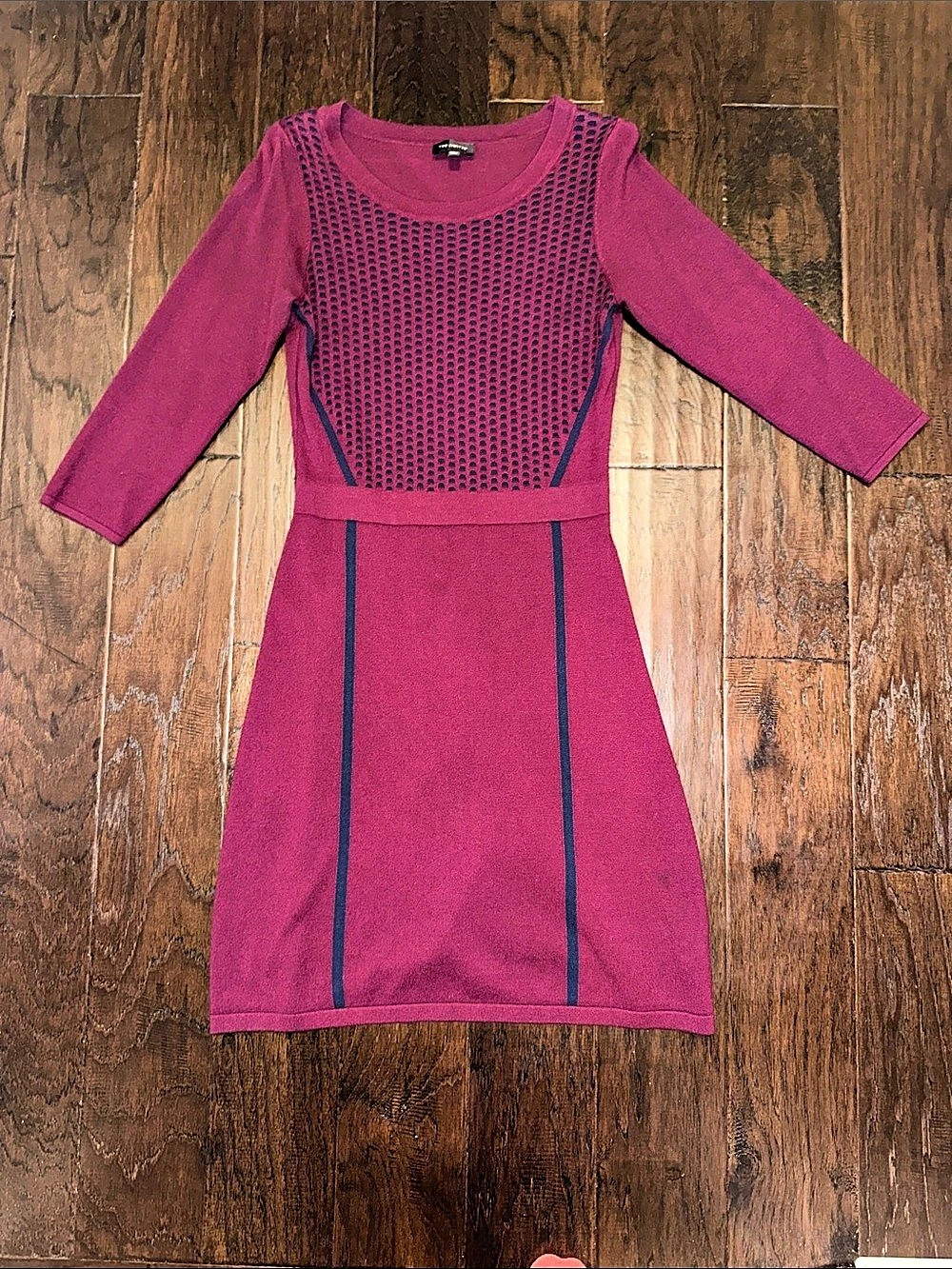 The Limited Geometric Mid Dress in Pink Size Medium